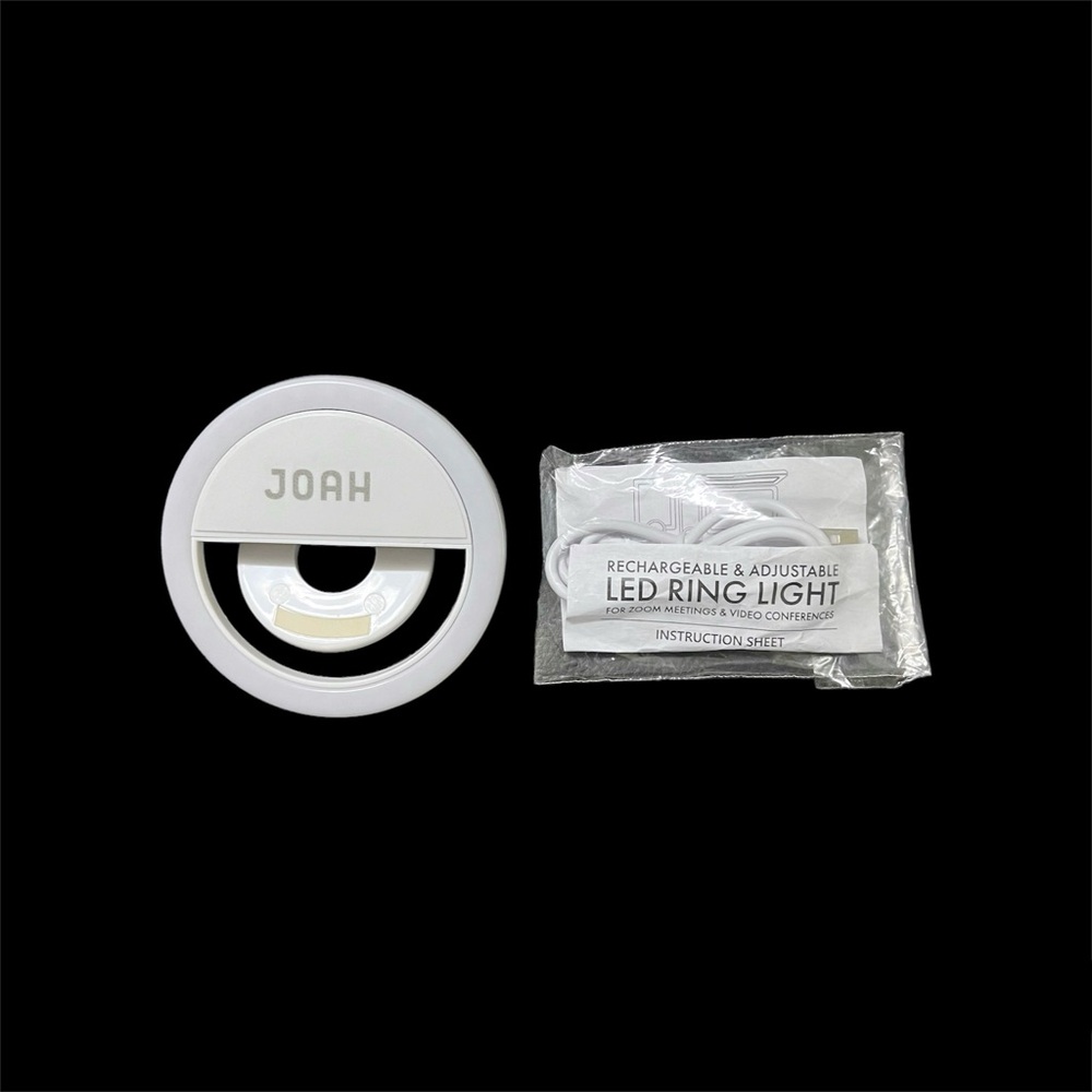 JOAH Rechargeable & Adjustable LED Ring Light